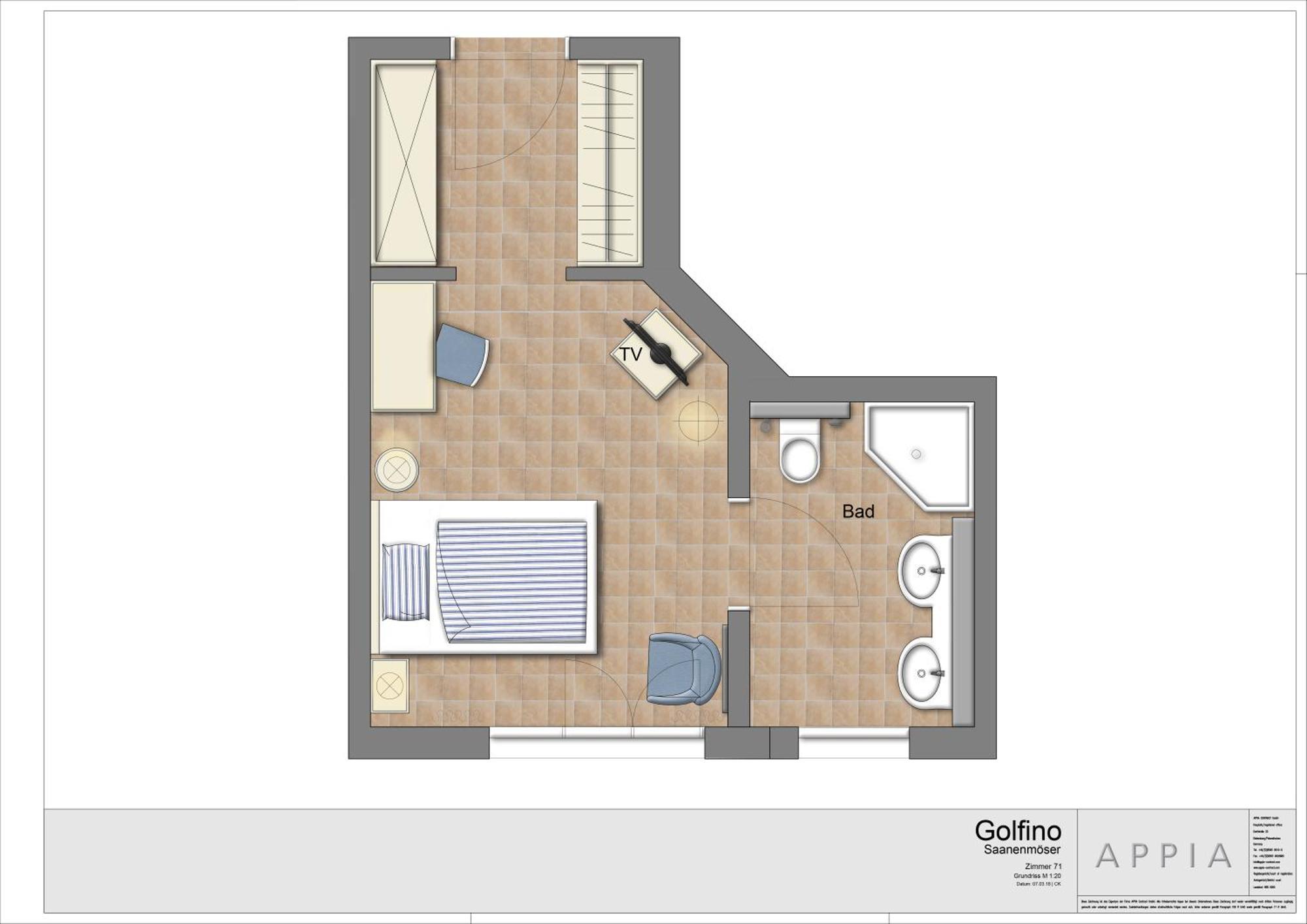 Double Room Chalet Golfino